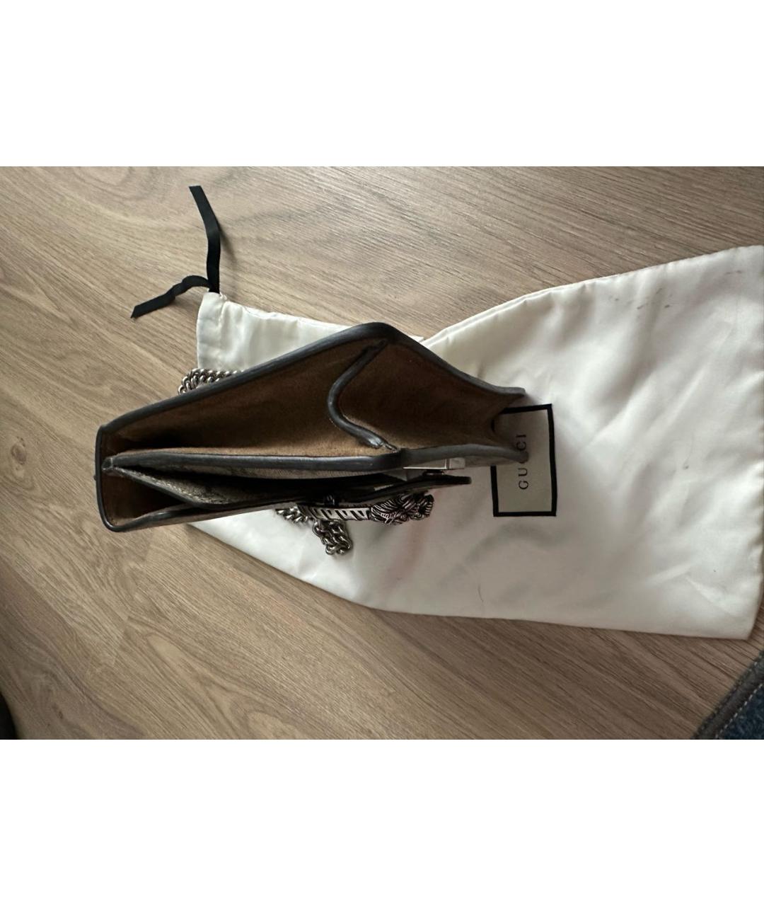 GUCCI Бежевая сумка тоут, фото 3