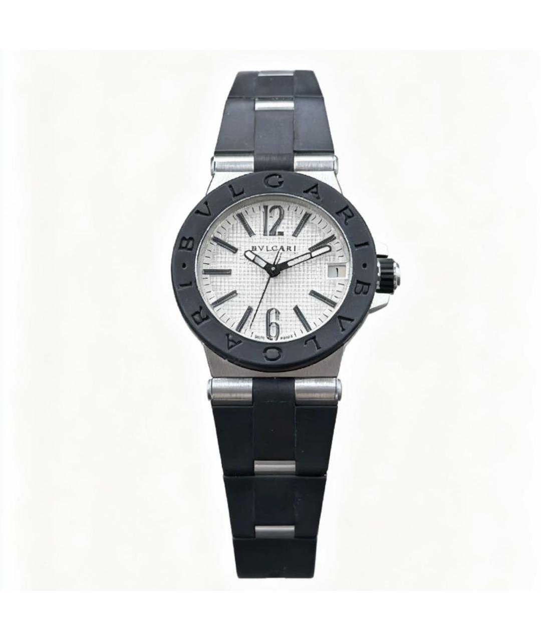 BVLGARI Черные часы, фото 6