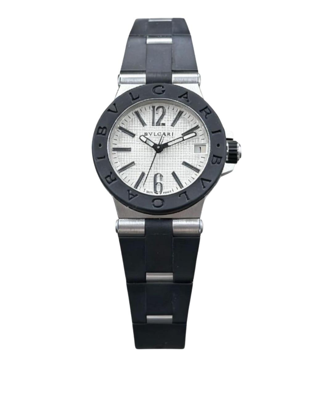 BVLGARI Черные часы, фото 1