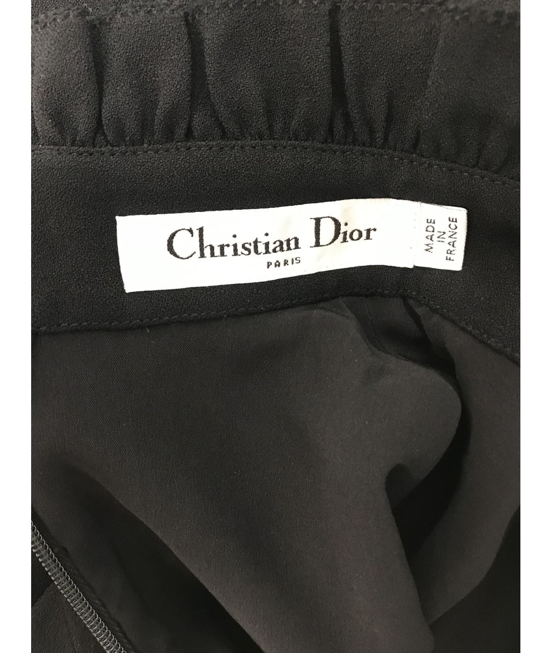 CHRISTIAN DIOR PRE-OWNED Черное повседневное платье, фото 4