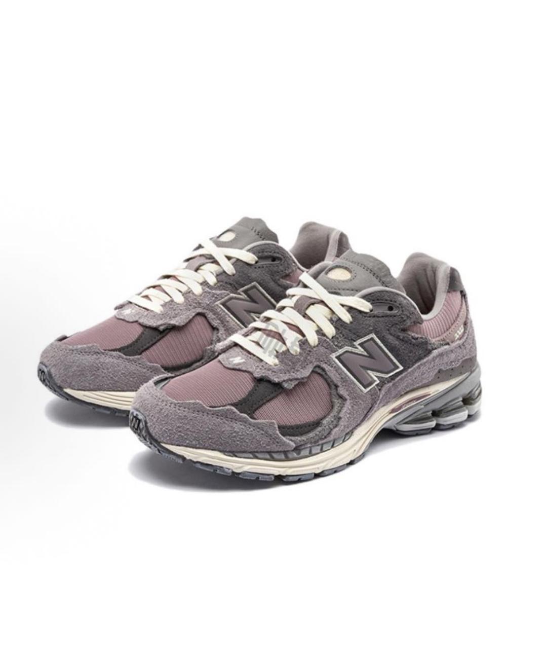 NEW BALANCE Фиолетовые низкие кроссовки / кеды, фото 2