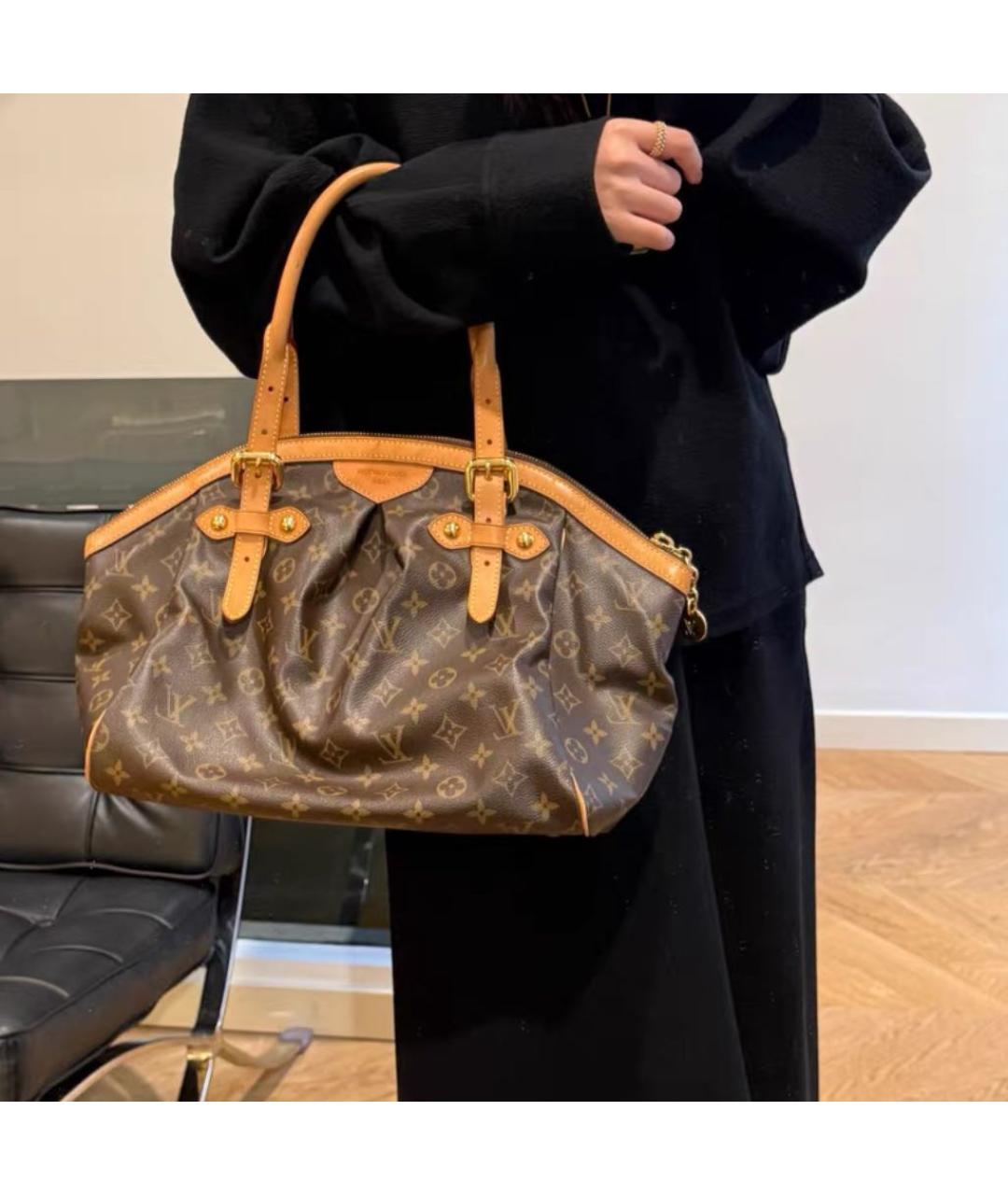 LOUIS VUITTON Коричневая сумка через плечо, фото 2