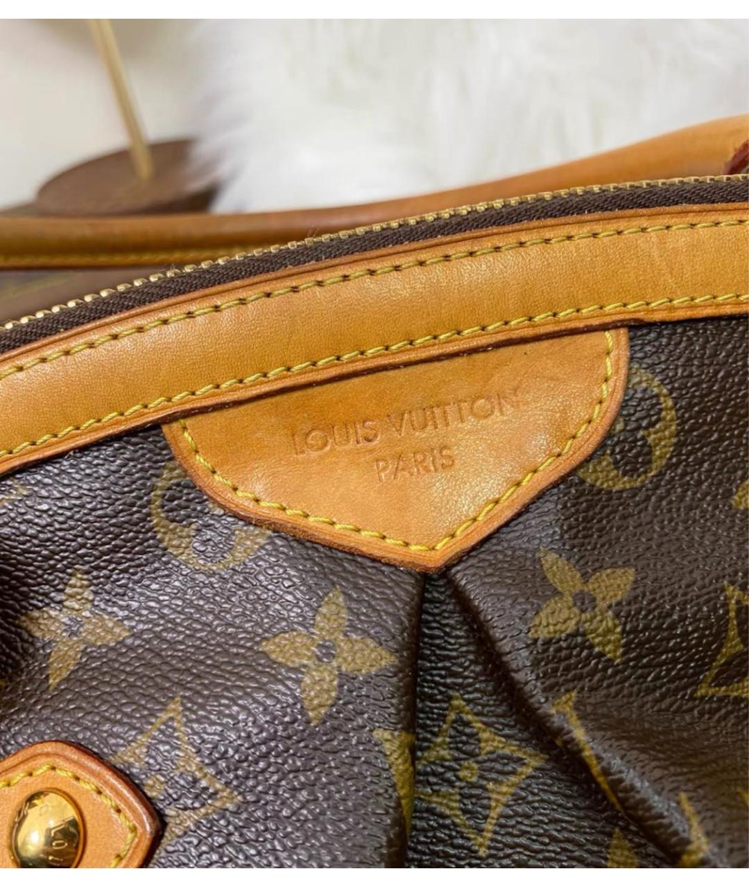 LOUIS VUITTON Коричневая сумка через плечо, фото 5