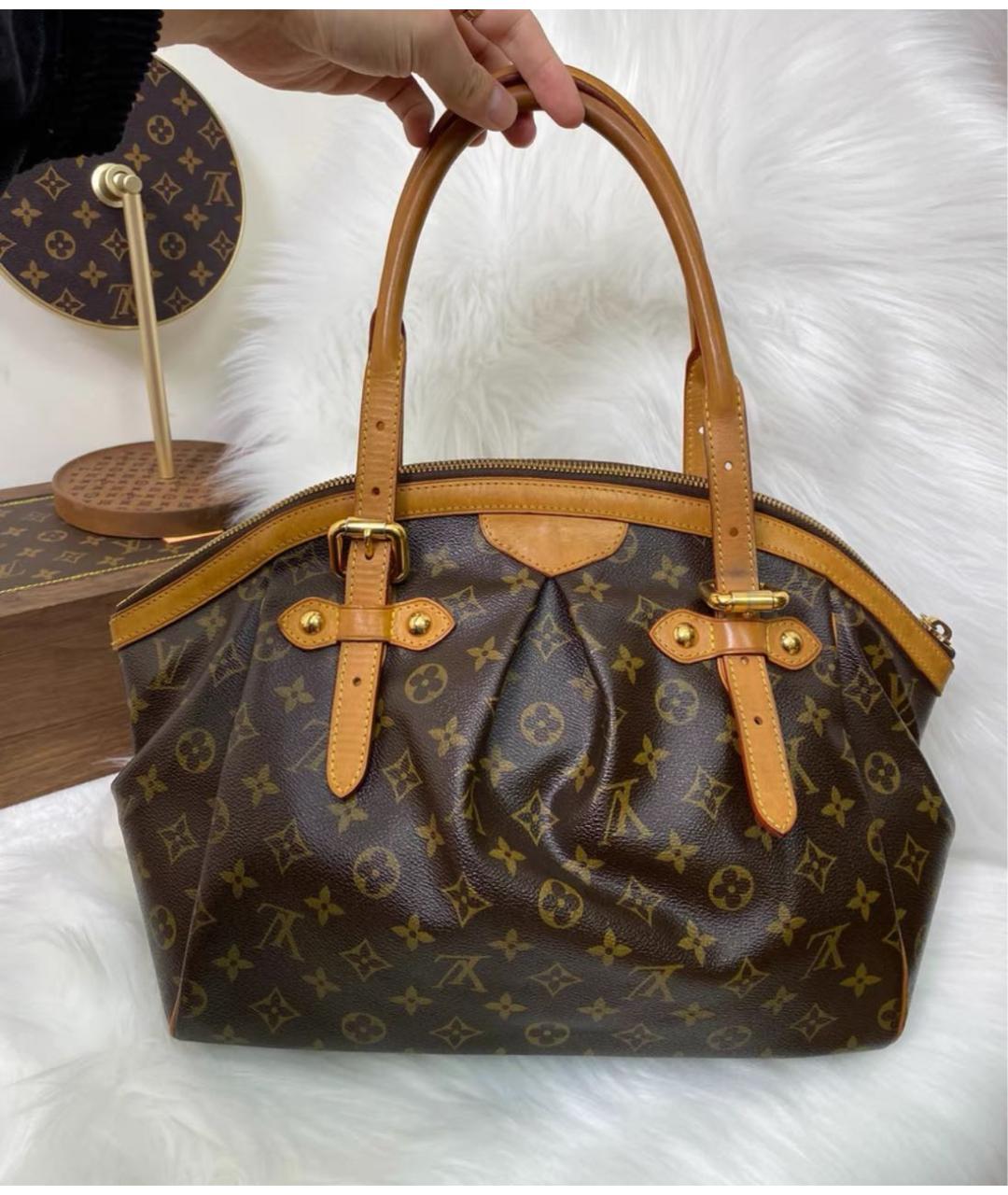 LOUIS VUITTON Коричневая сумка через плечо, фото 3