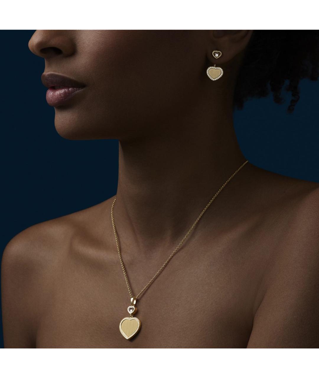 CHOPARD Желтые серьги из желтого золота, фото 5
