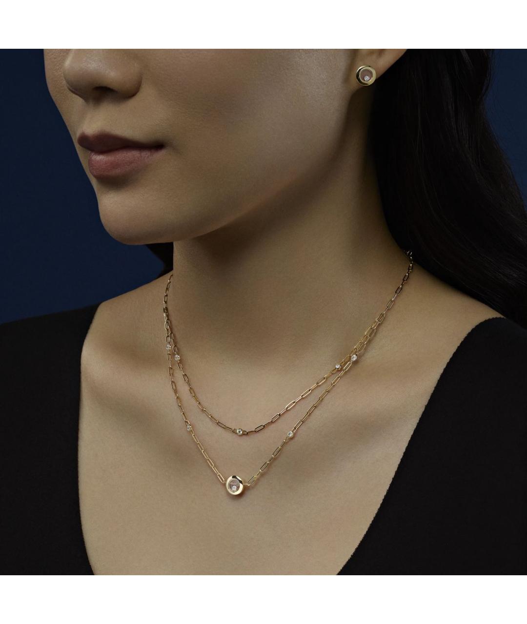 CHOPARD Желтые серьги из желтого золота, фото 5