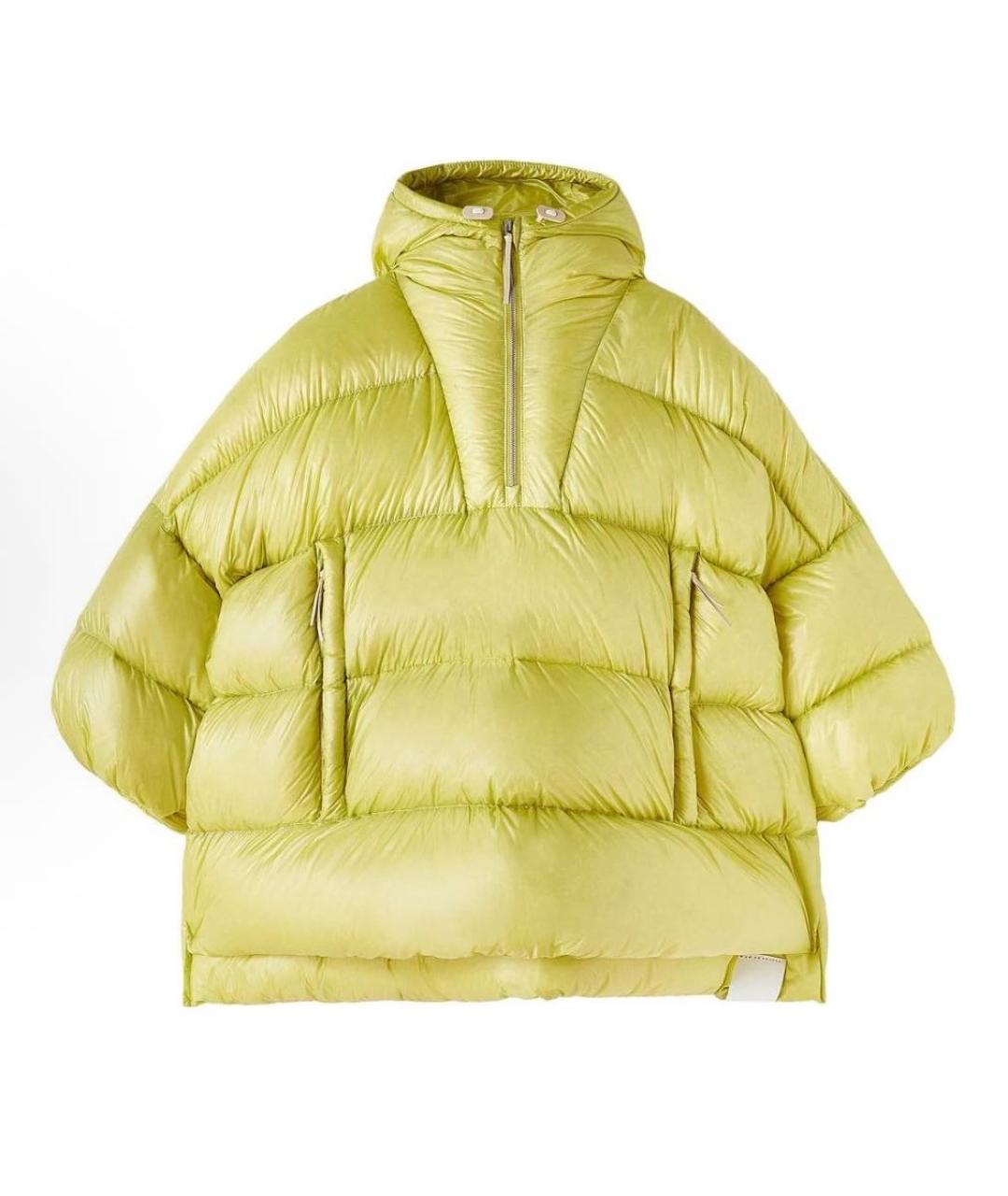JIL SANDER Желтый пуховик, фото 5