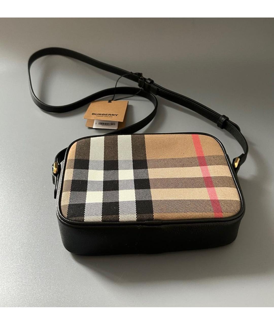 BURBERRY Коричневая сумка через плечо, фото 6