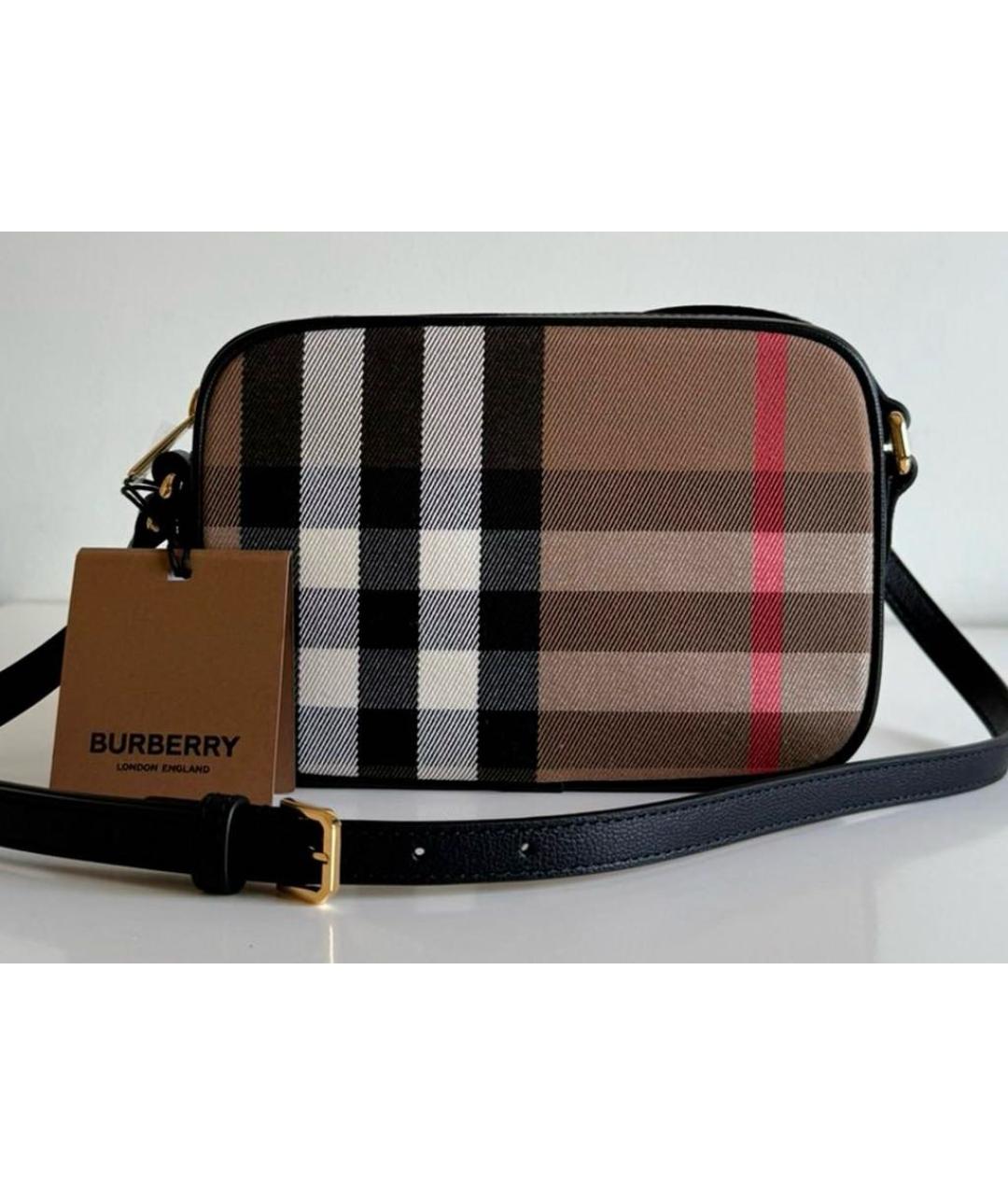 BURBERRY Коричневая сумка через плечо, фото 9