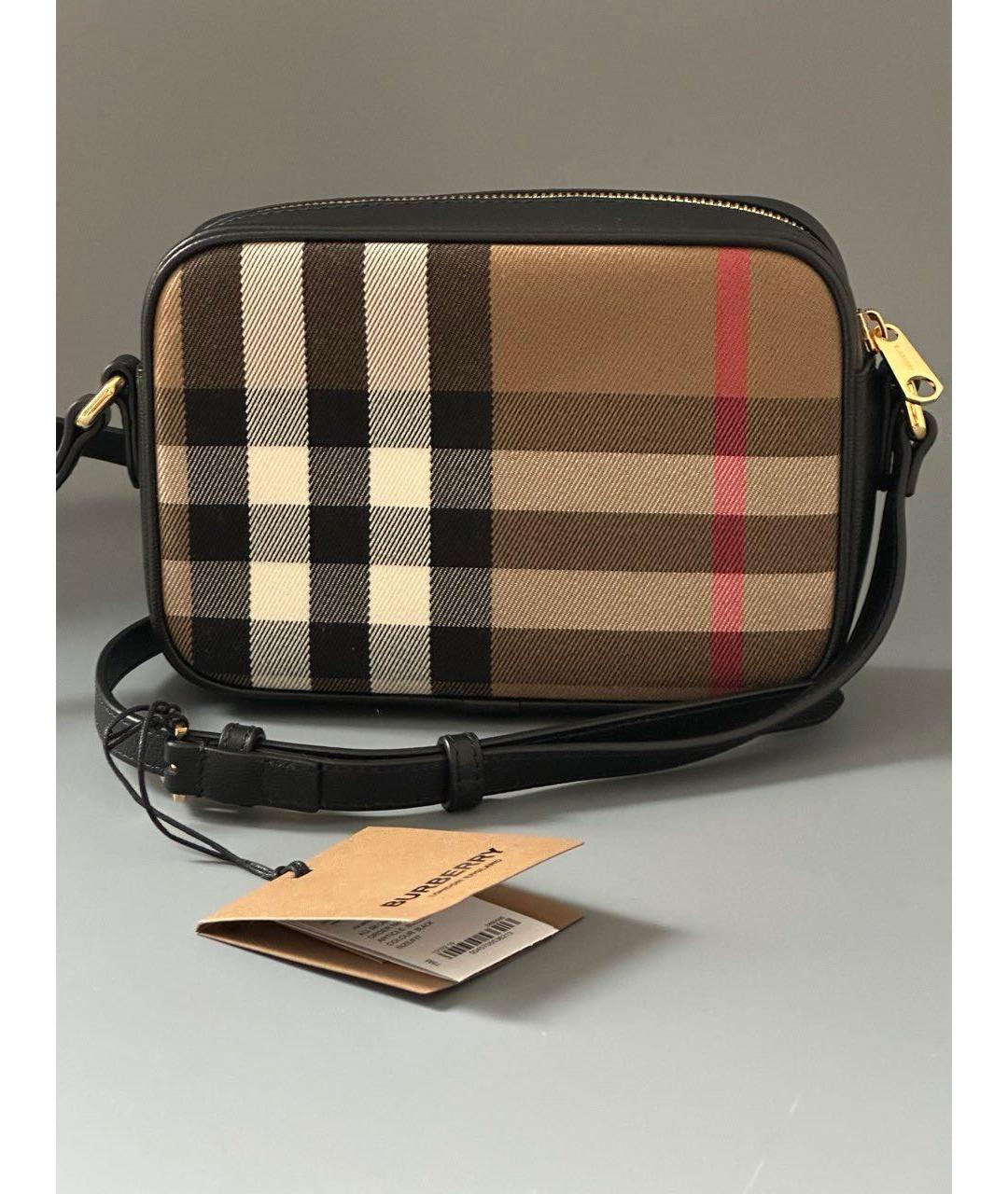 BURBERRY Коричневая сумка через плечо, фото 4