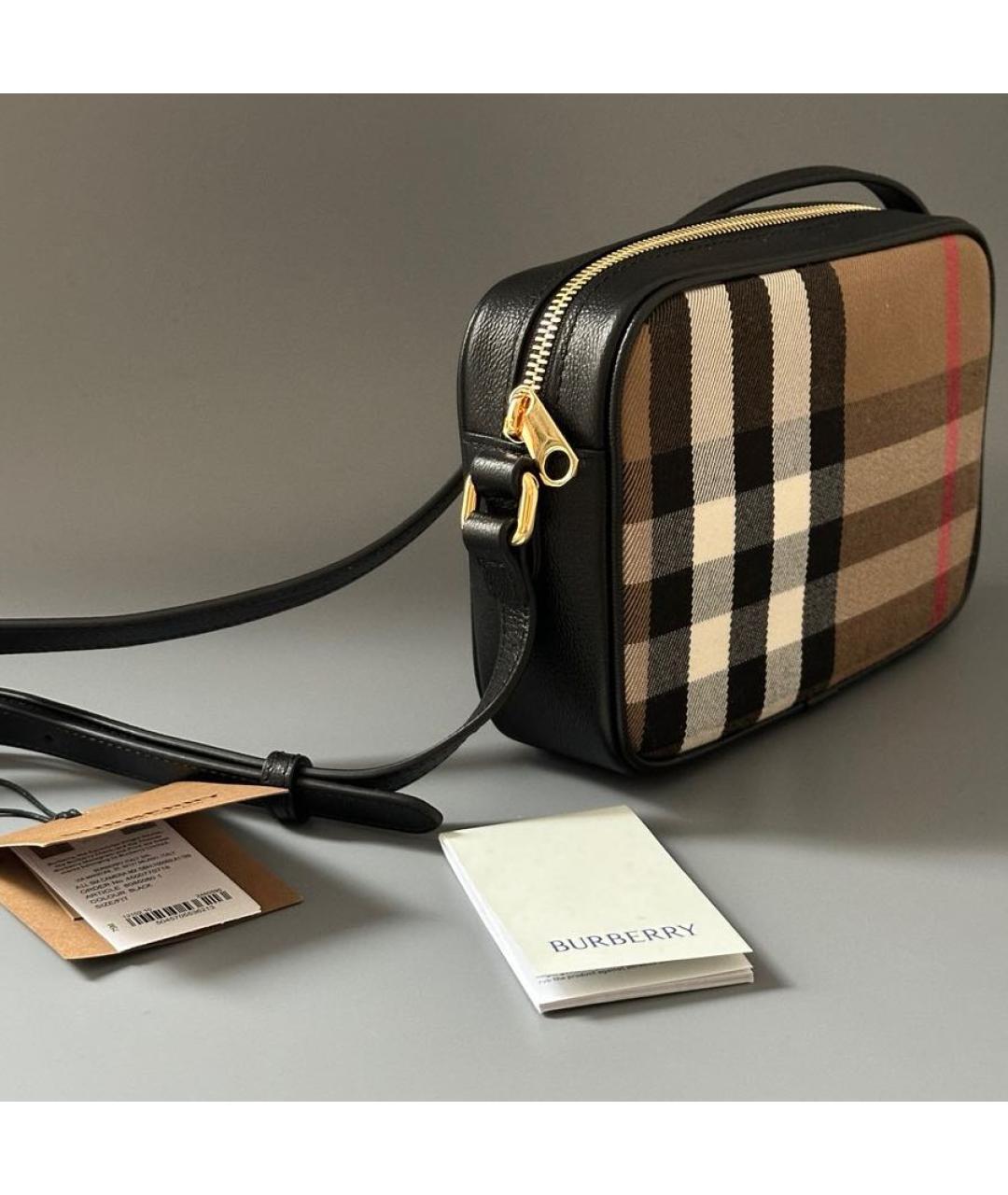 BURBERRY Коричневая сумка через плечо, фото 3