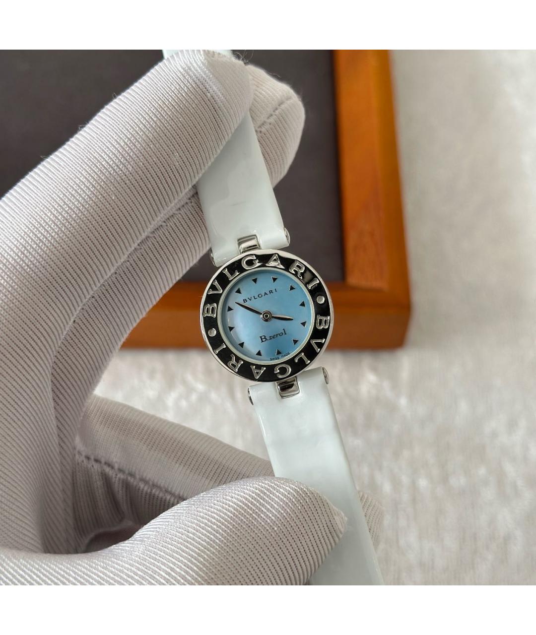 BVLGARI Белые часы, фото 2