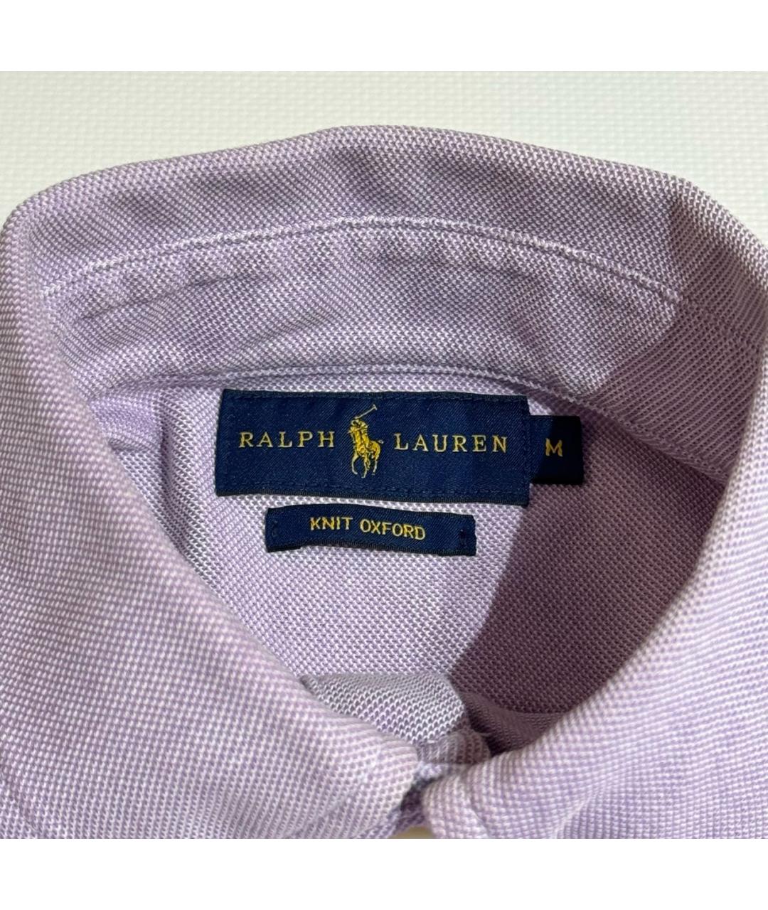 POLO RALPH LAUREN Фиолетовая хлопковая рубашка, фото 3