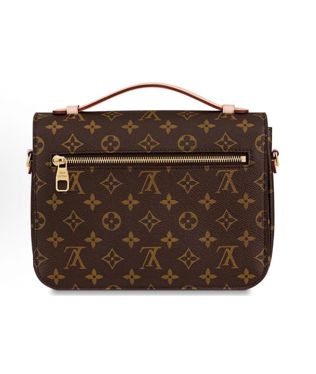 LOUIS VUITTON Коричневая сумка через плечо, фото 3