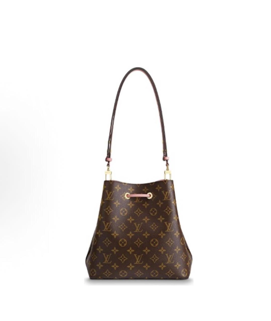 LOUIS VUITTON Коричневая сумка через плечо, фото 3