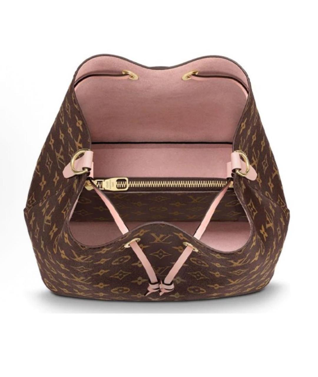 LOUIS VUITTON Коричневая сумка через плечо, фото 5