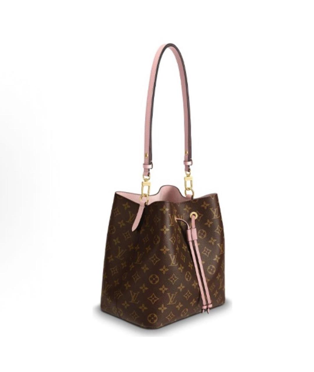 LOUIS VUITTON Коричневая сумка через плечо, фото 2