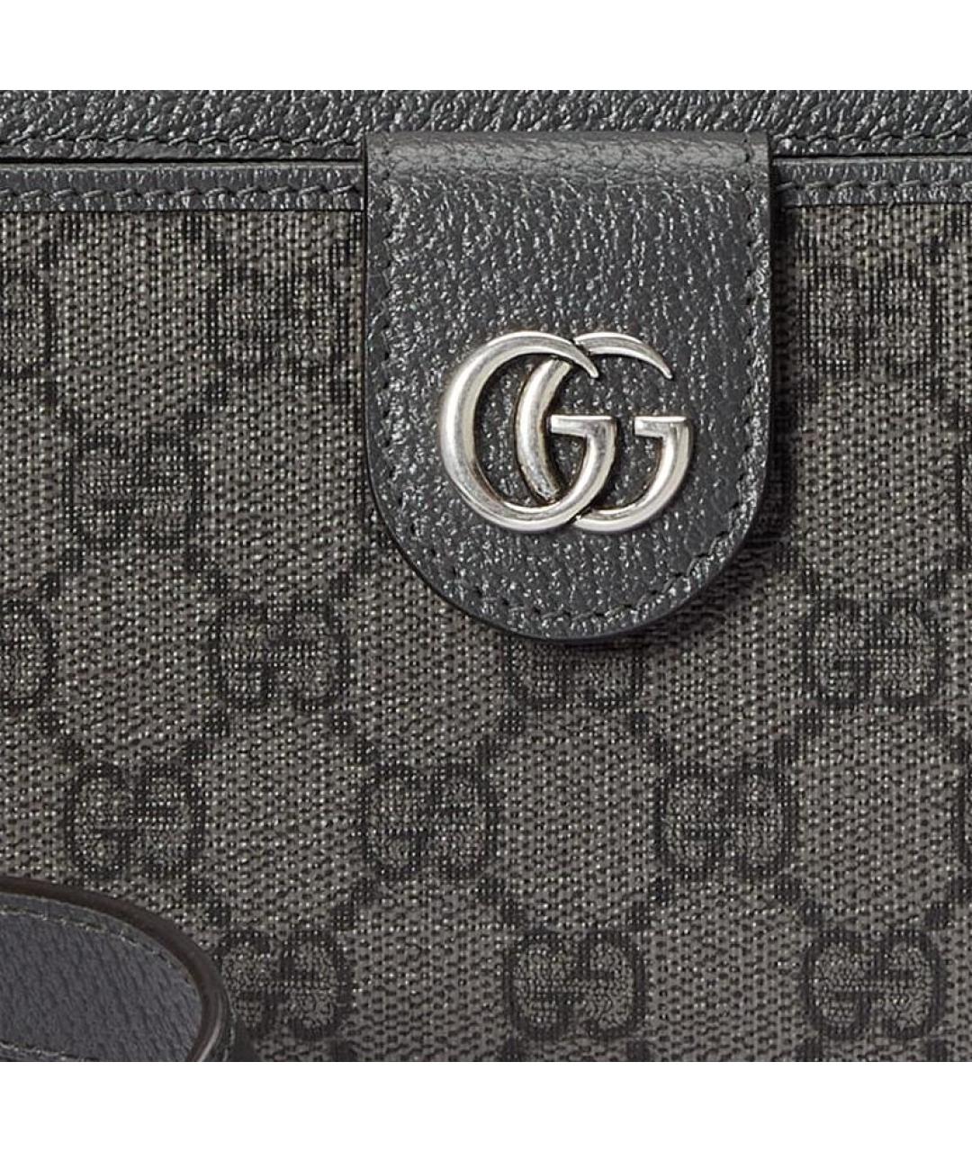 GUCCI Серый кошелек, фото 7