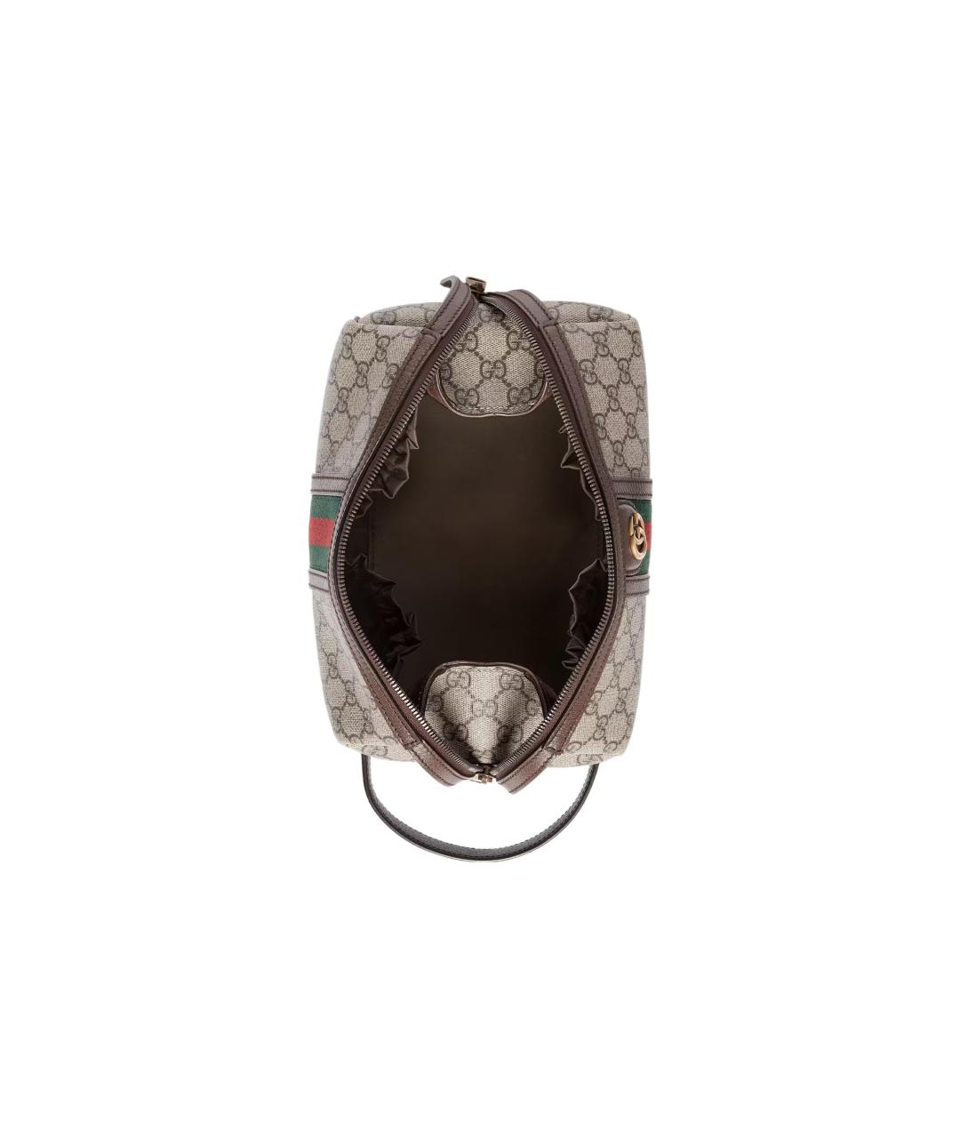 GUCCI Бежевая косметичка, фото 4