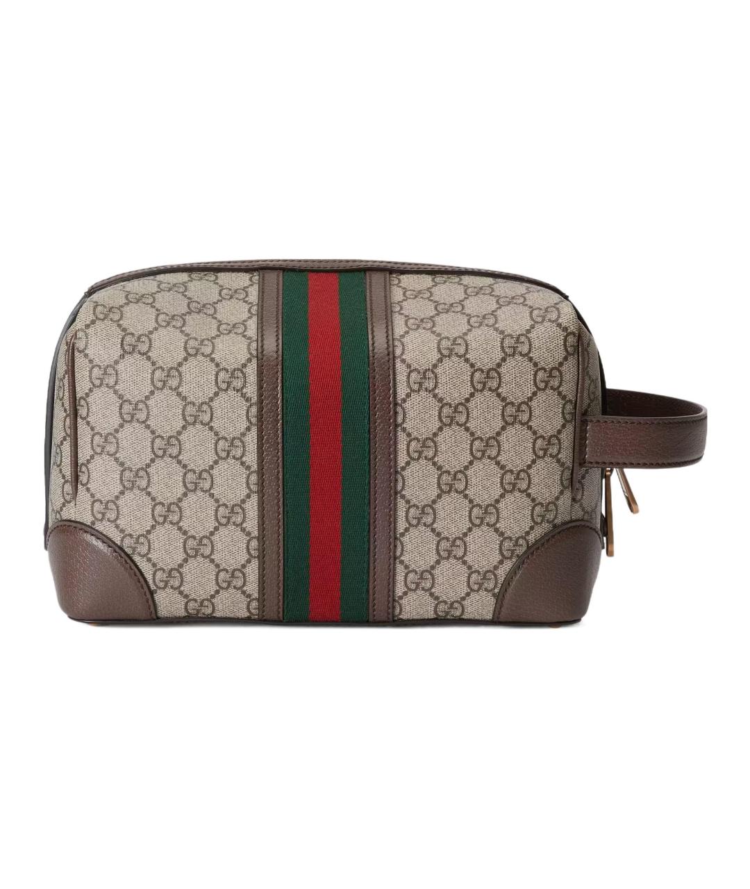 GUCCI Бежевая косметичка, фото 7