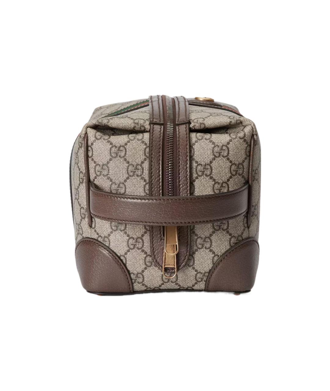GUCCI Бежевая косметичка, фото 3