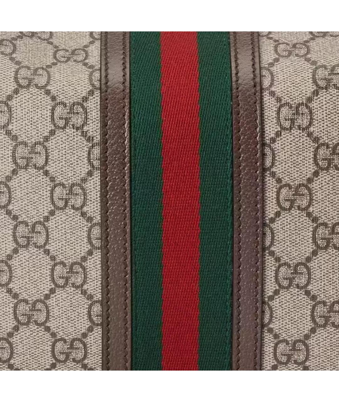 GUCCI Бежевая косметичка, фото 8