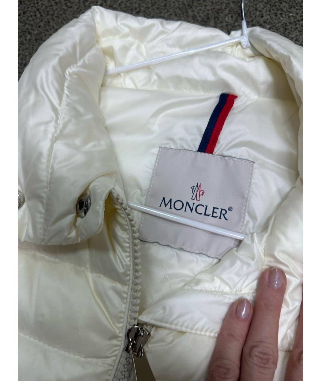 MONCLER Белая куртка, фото 3