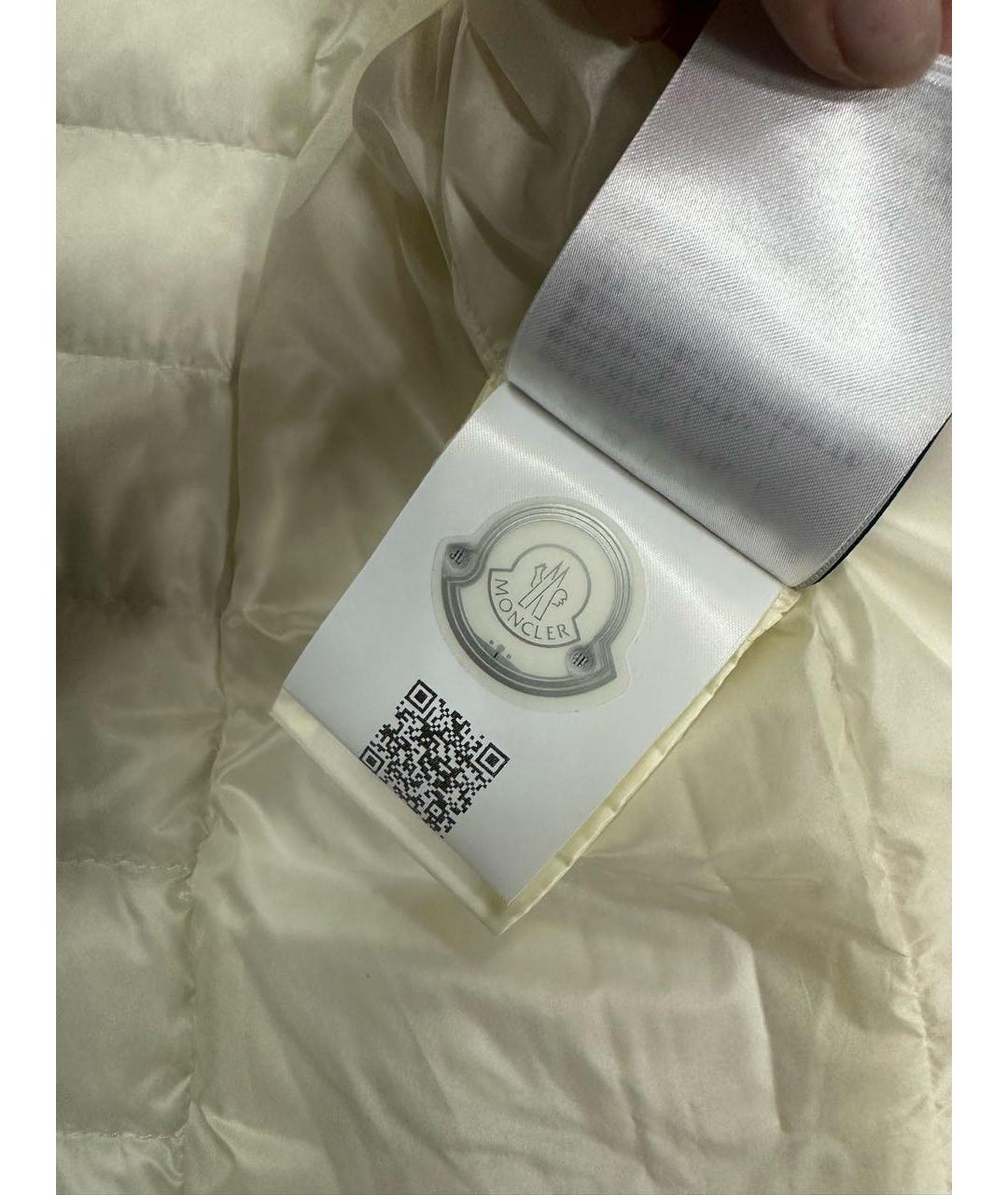 MONCLER Белая куртка, фото 7