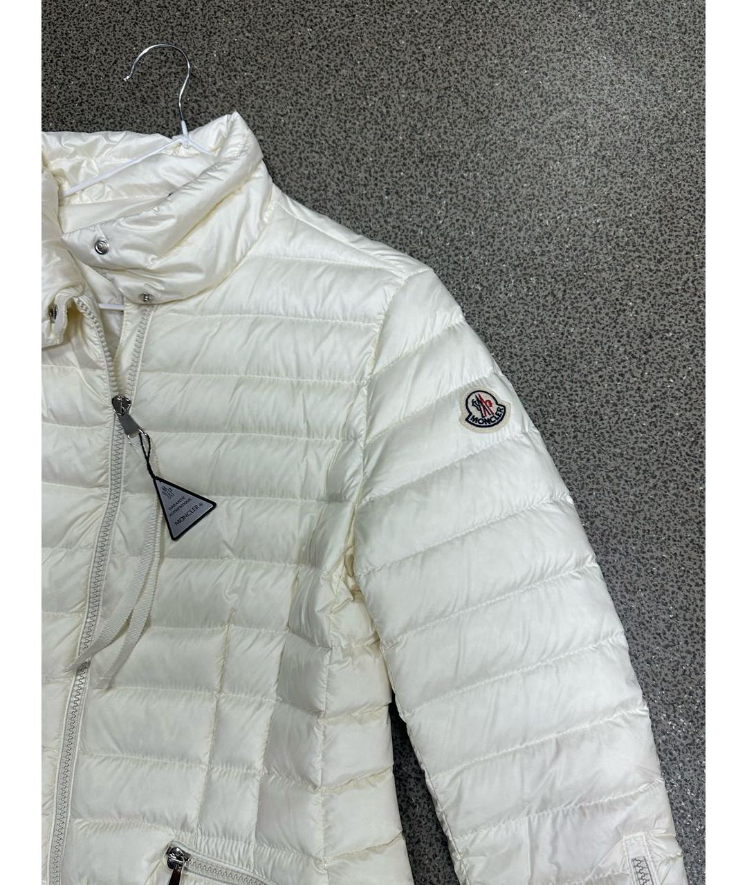 MONCLER Белая куртка, фото 2