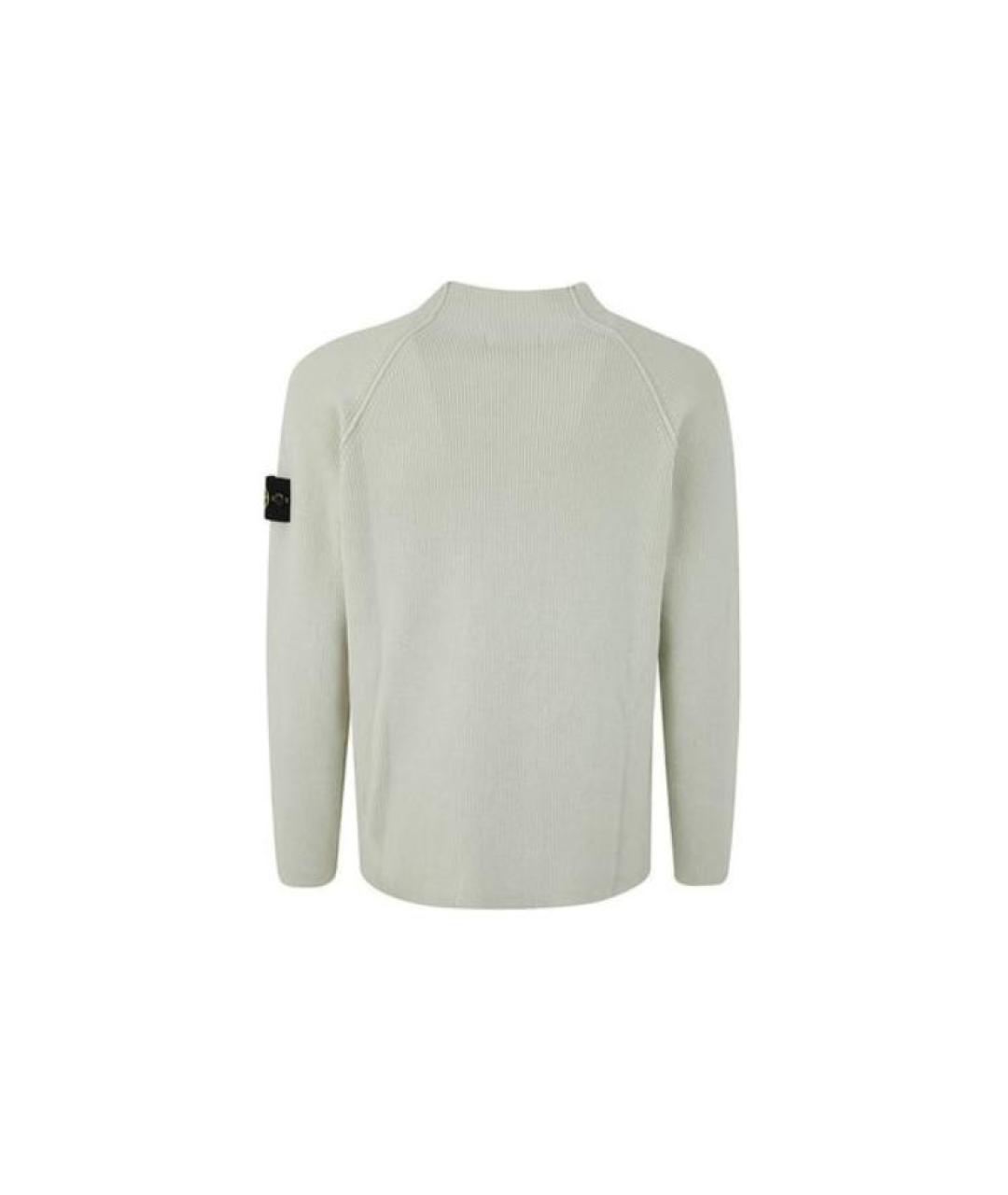 STONE ISLAND Зеленый джемпер / свитер, фото 2