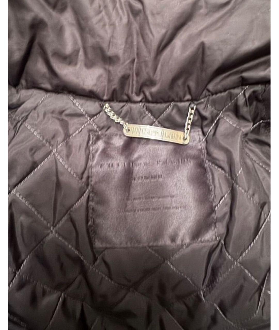 PHILIPP PLEIN Черный пуховик, фото 4