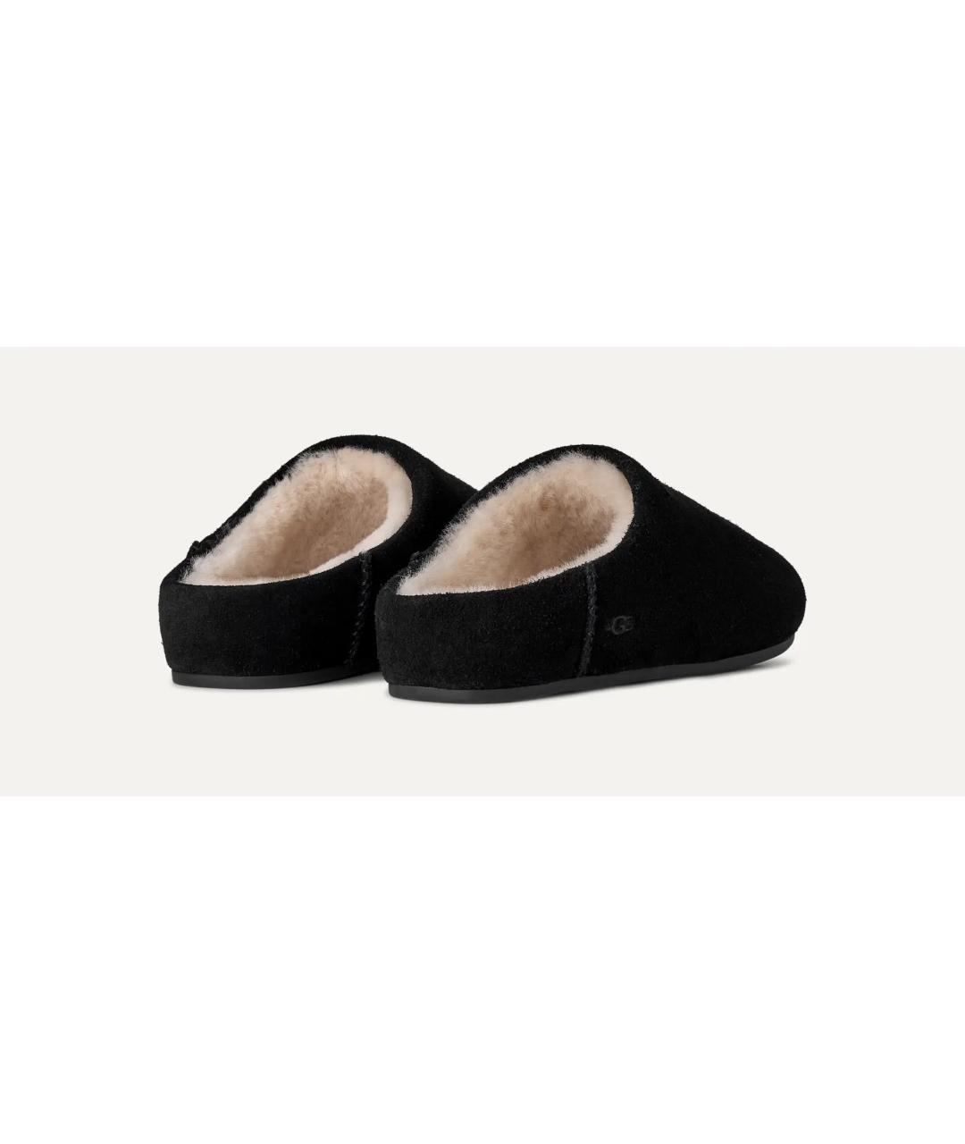 UGG AUSTRALIA Черные сабо, фото 4