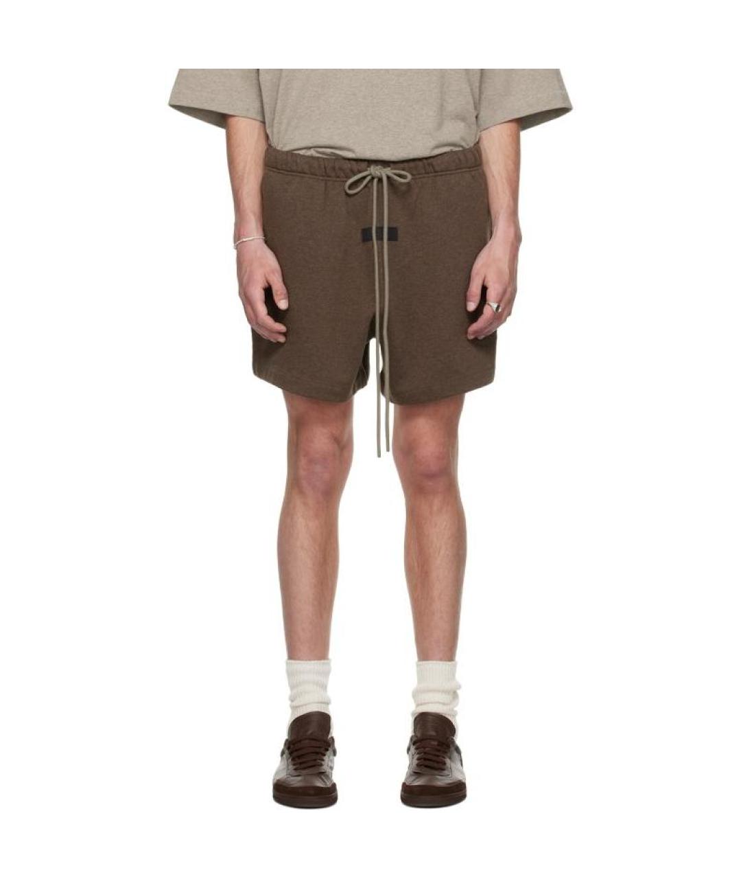FEAR OF GOD ESSENTIALS Бежевые шорты, фото 3