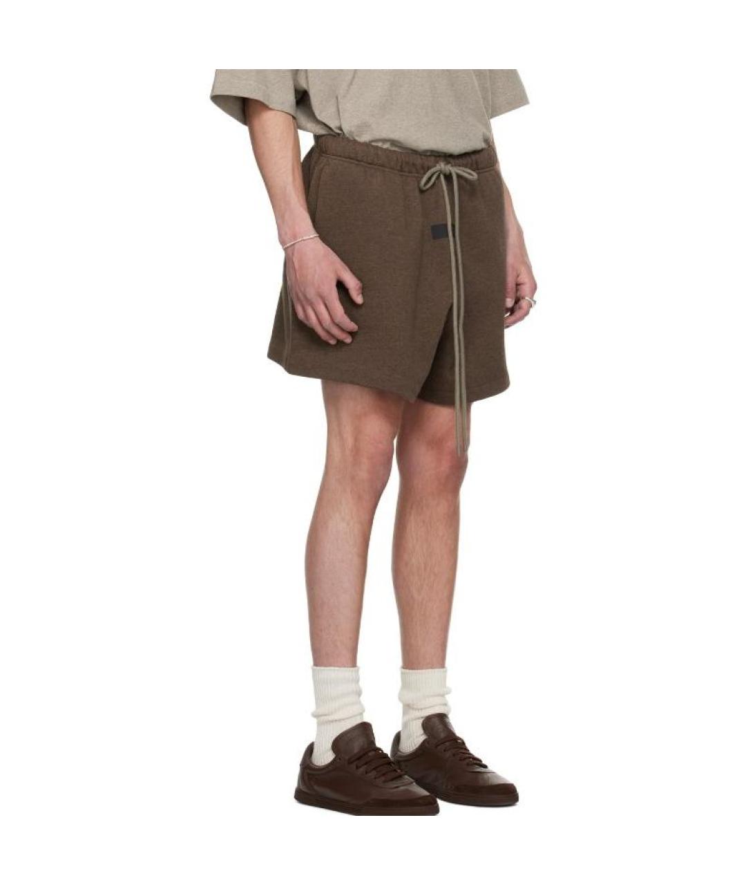FEAR OF GOD ESSENTIALS Бежевые шорты, фото 4