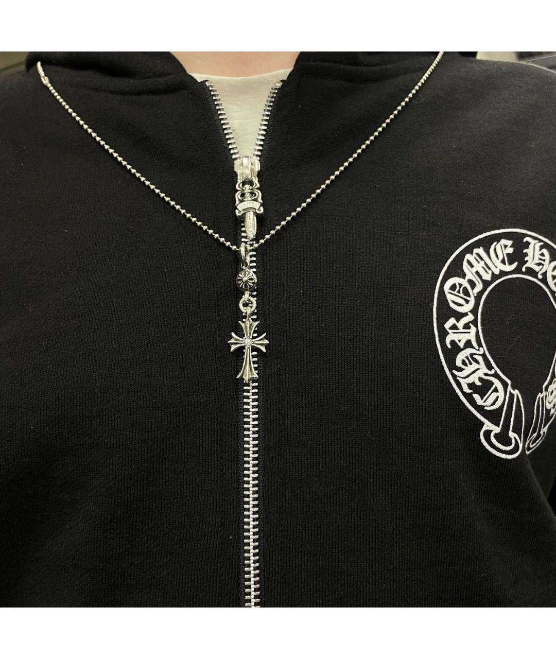 CHROME HEARTS Серебряная серебряная цепочка/подвеска, фото 4