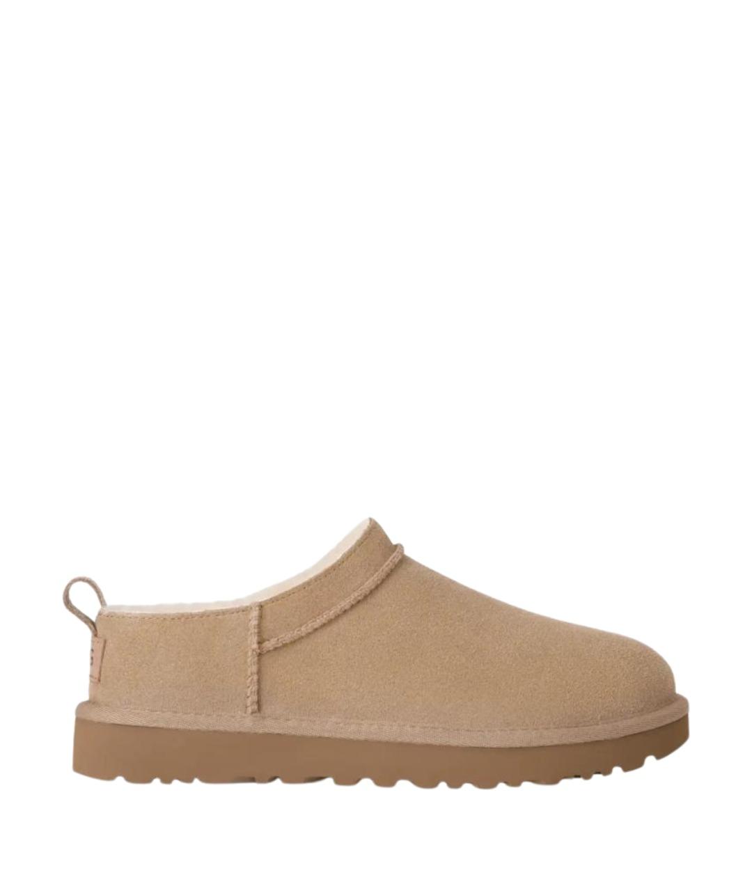 UGG AUSTRALIA Бежевые замшевые ботинки, фото 1