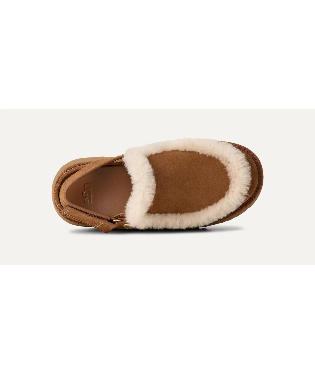 UGG AUSTRALIA Коричневые кожаные ботинки, фото 6