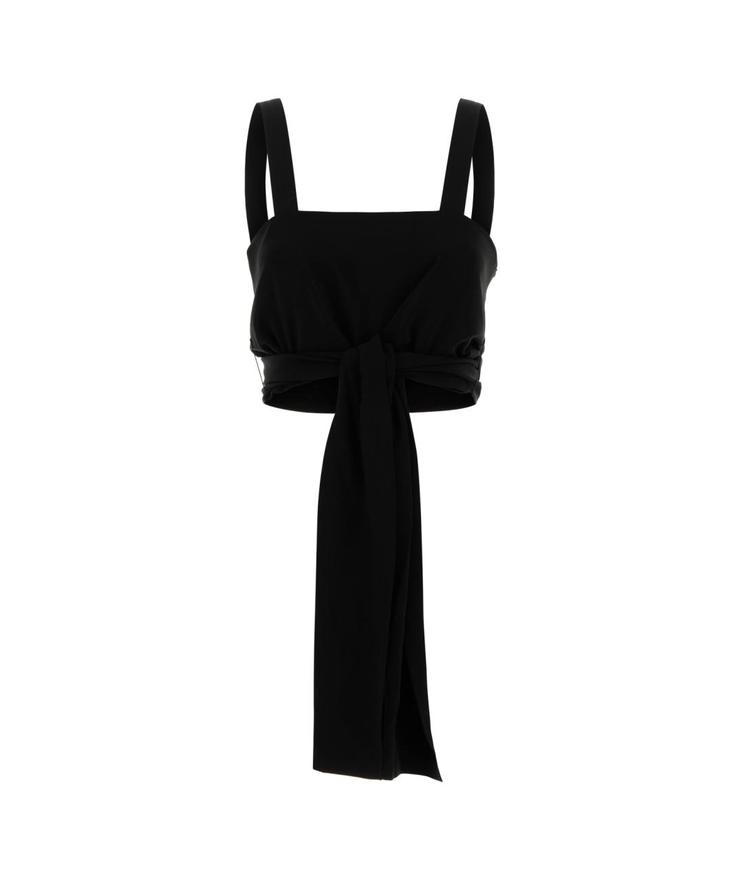 CHLOE Черная хлопковая майка, фото 1