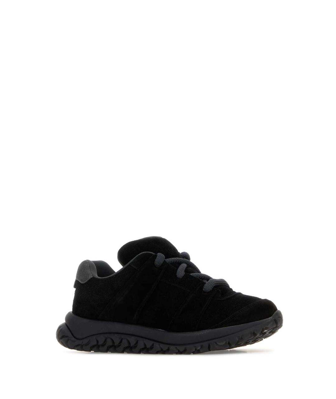BIRKENSTOCK Черные замшевые низкие кроссовки / кеды, фото 3