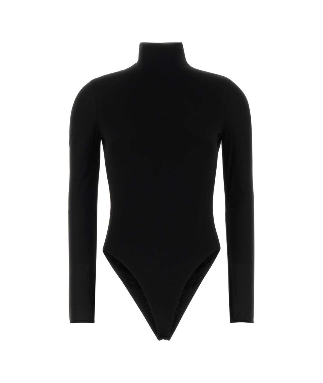 ALAIA Черная вискозная футболка, фото 1