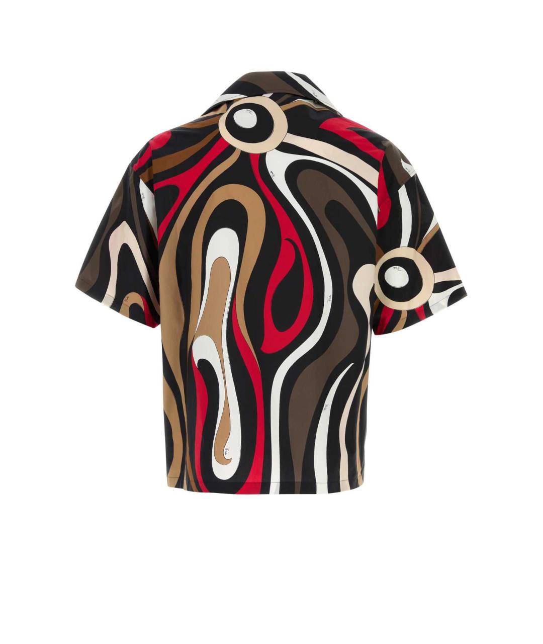EMILIO PUCCI Мульти хлопковая кэжуал рубашка, фото 2