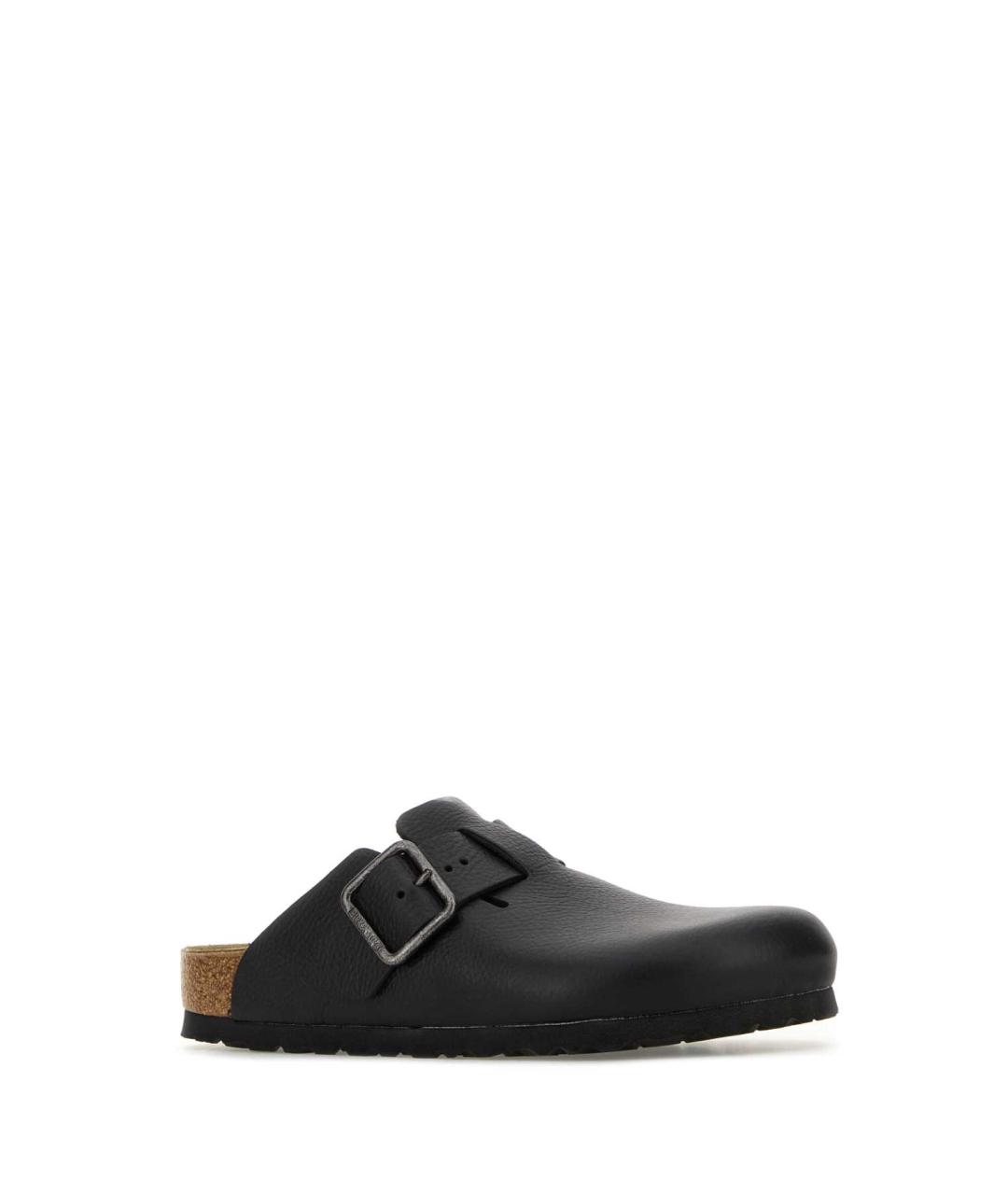 BIRKENSTOCK Черные шлепанцы, фото 2
