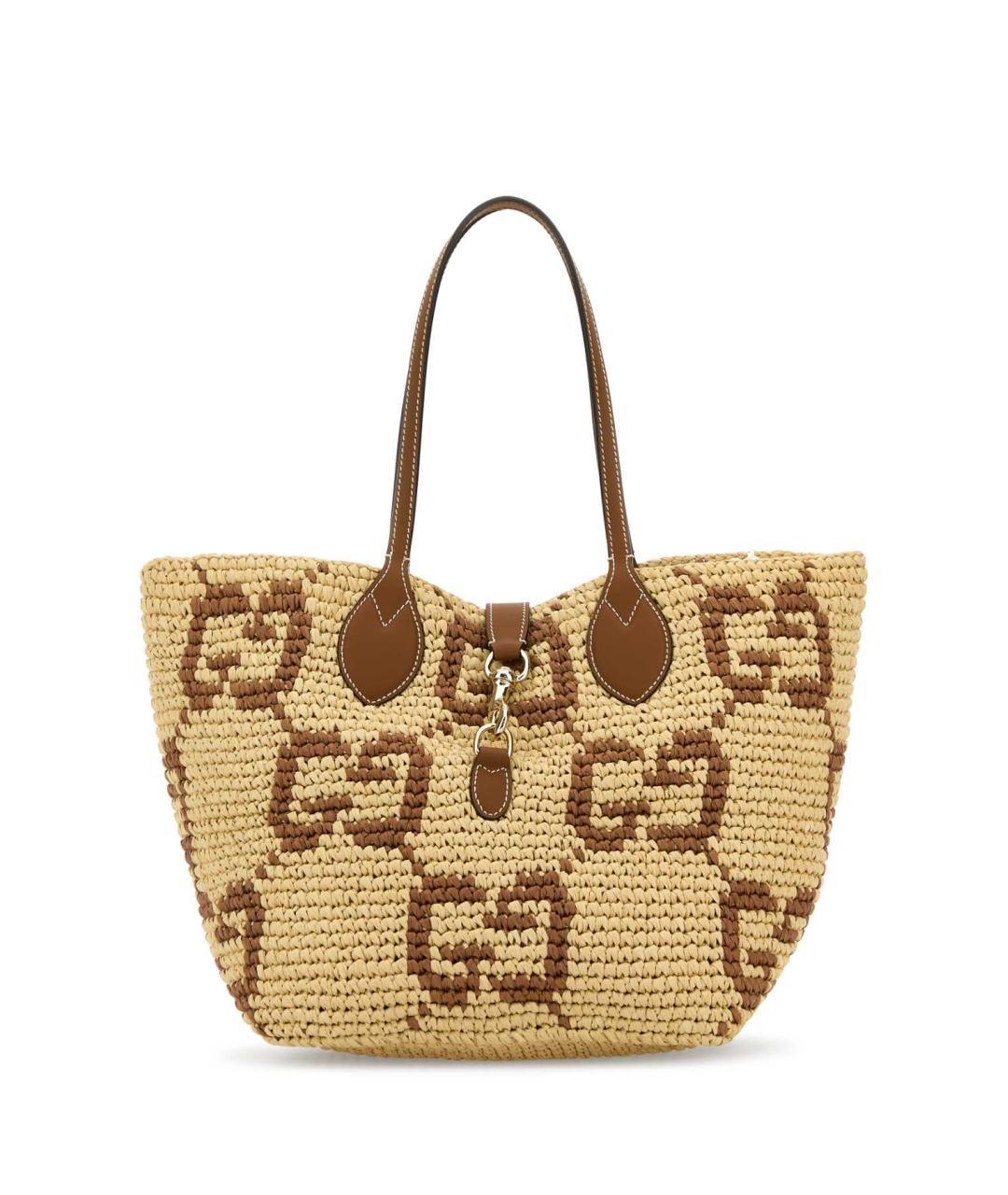 GUCCI Бежевая сумка тоут, фото 1