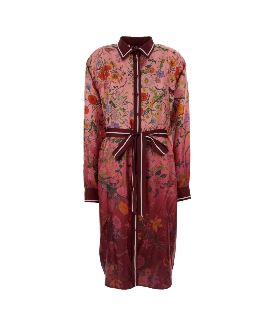 GUCCI Мульти повседневное платье, фото 1