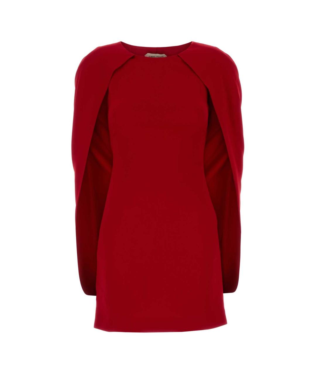 ALBERTA FERRETTI Красное платье, фото 1