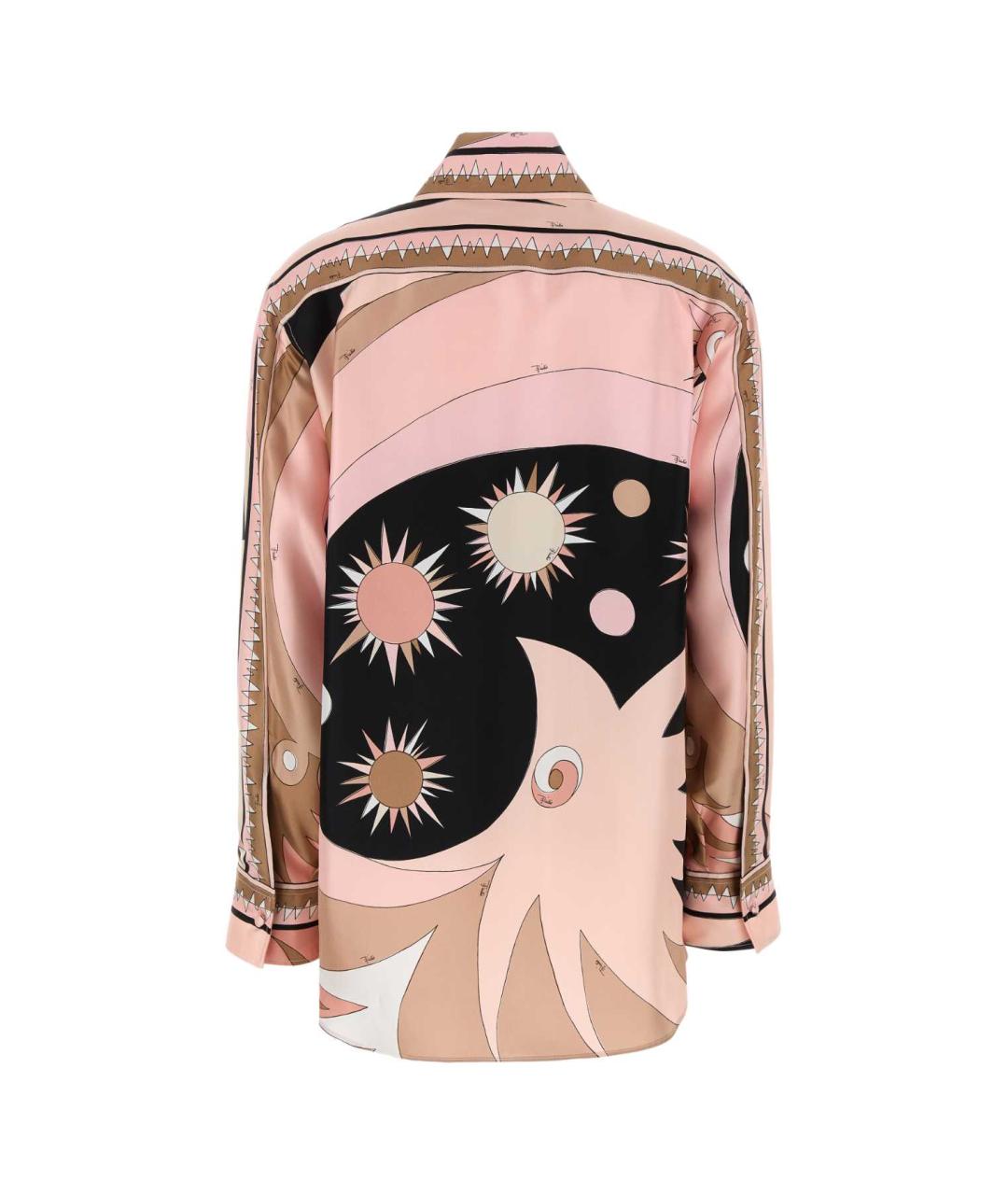 EMILIO PUCCI Мульти шелковая рубашка, фото 2