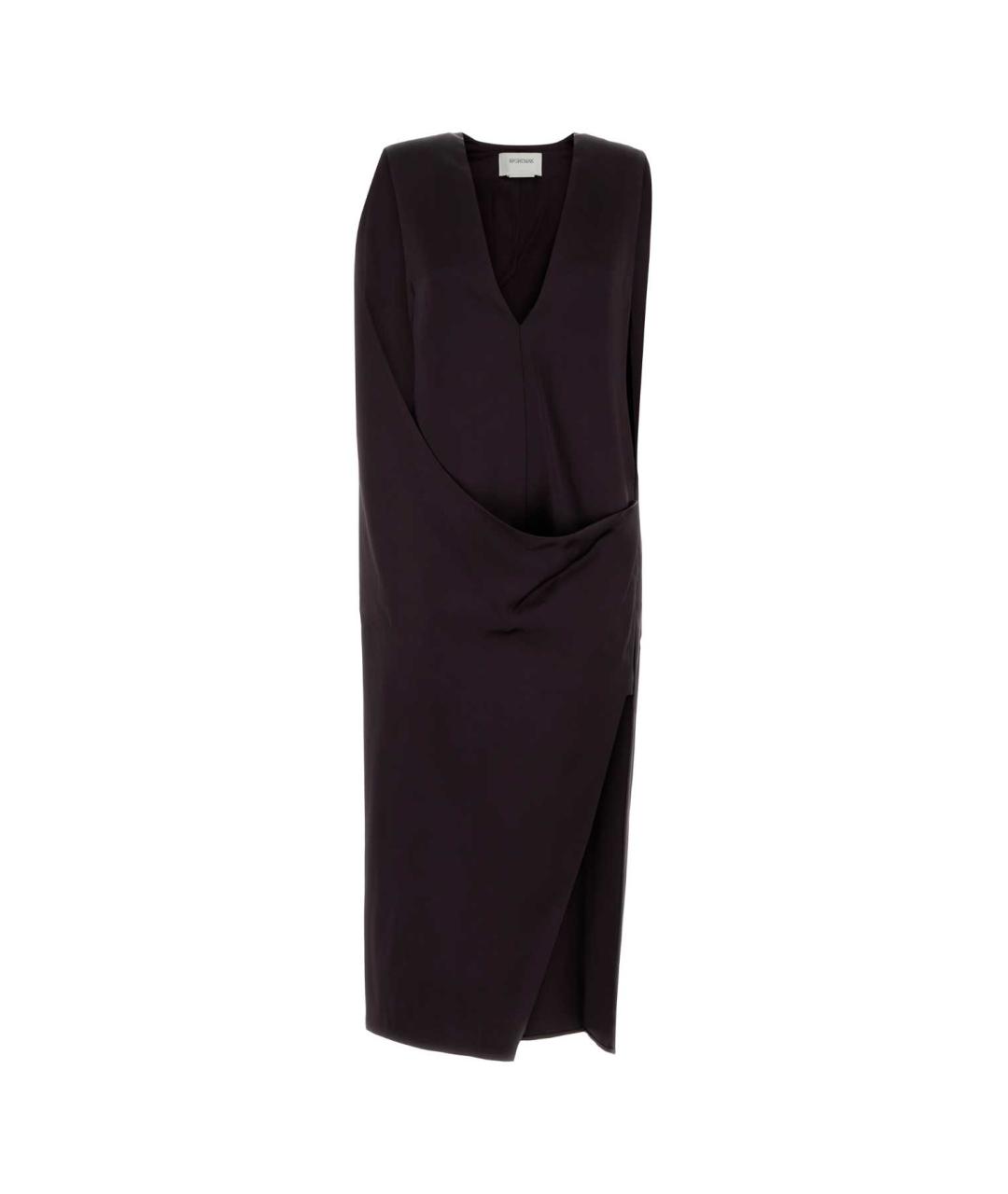 SPORTMAX Фиолетовое вискозное вечернее платье, фото 1