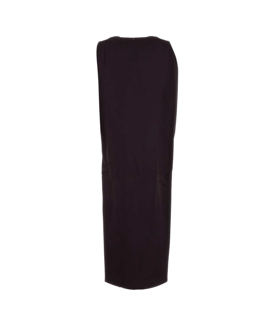 SPORTMAX Фиолетовое вискозное вечернее платье, фото 2
