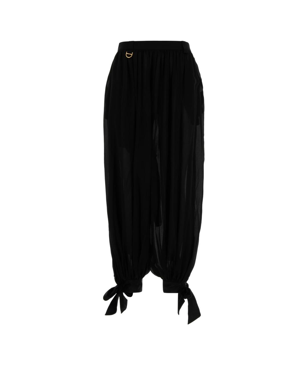 CHLOE Черные брюки широкие, фото 1