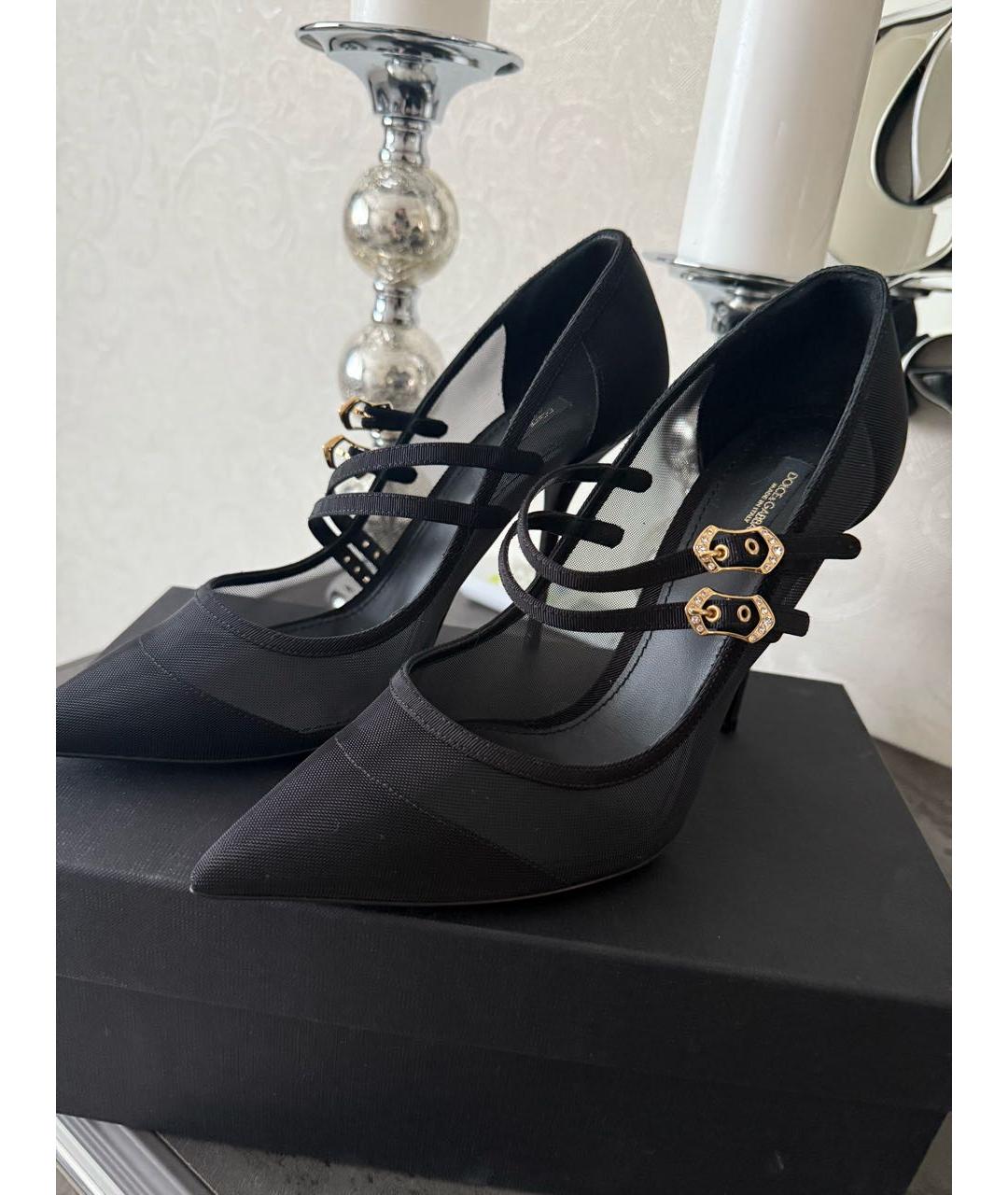DOLCE&GABBANA Черные туфли, фото 2